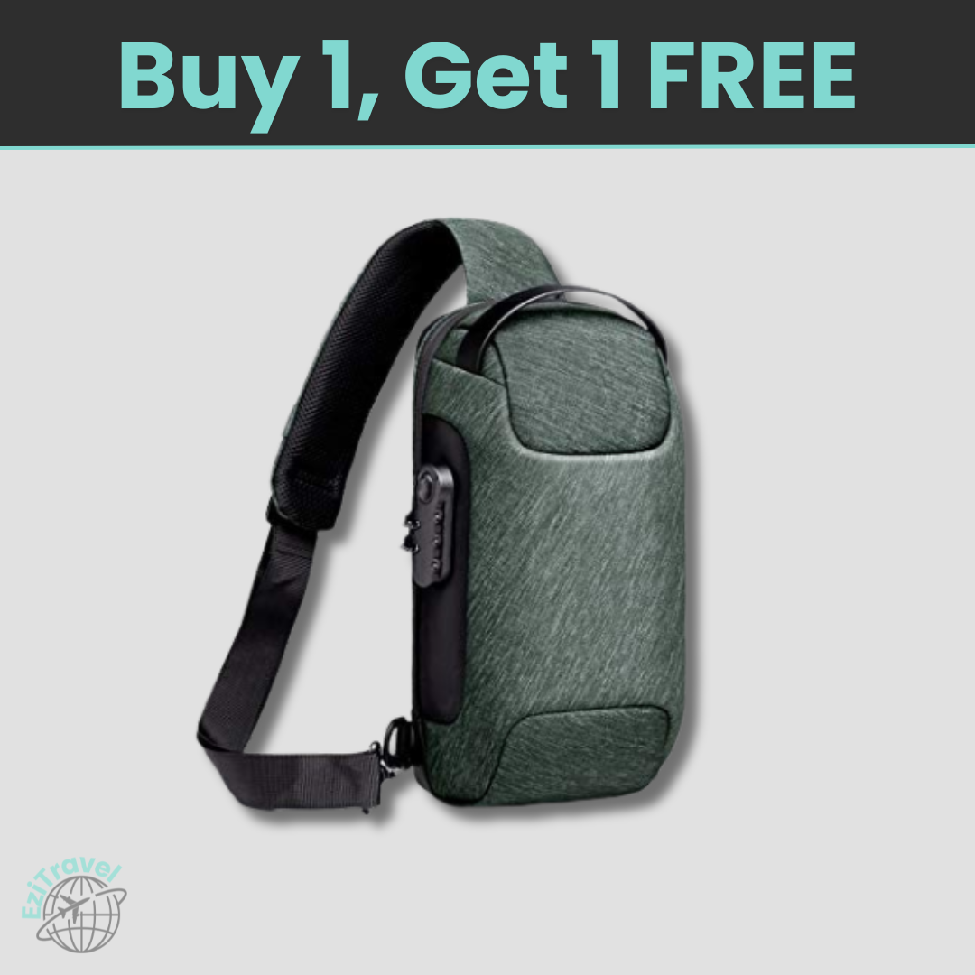 Anti-Theft Crossbody Charging Bag